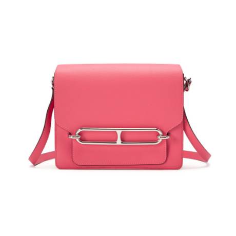 Hermès Roulis 23 Rose Azalee, Evercolor, palladié