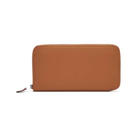 Hermès Silk'In Classique Long Wallet Sesame, Epsom, palladié