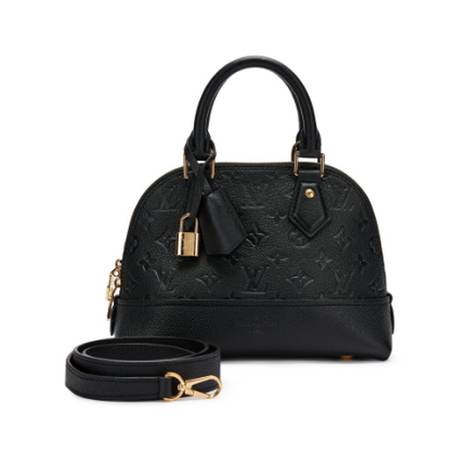 Louis Vuitton Alma BB, Empreinte Monogram Black, doré