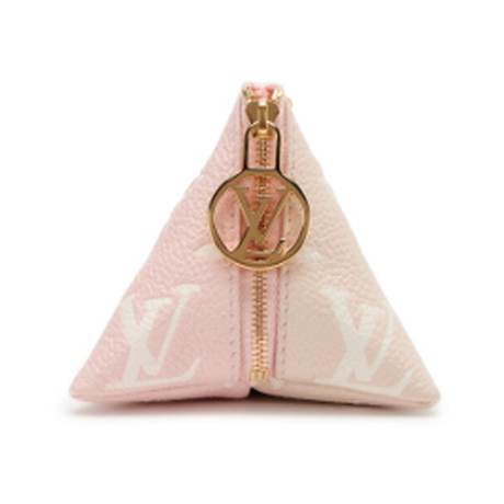Louis Vuitton Berlingot Charm, Empreinte Monogram Pink & Beige, doré