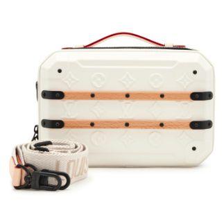 Louis Vuitton « Future Trunk », veau blanc, Black Hardware