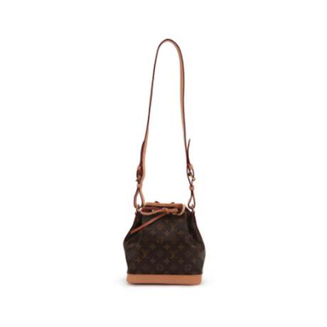 Louis Vuitton Noé BB Gold-, toile Ebene Monogram enduite