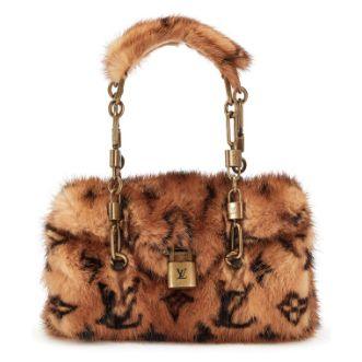 Louis Vuitton Papillon Pochette « Les Extraordinaires », vison & alligator Monogram brun, laiton