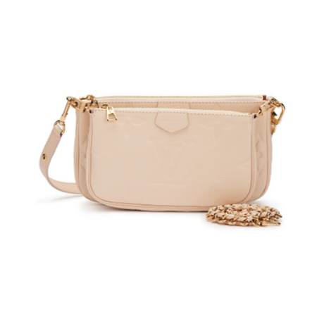 Louis Vuitton Pochette Accessoires, Empreinte Giant Monogram Cream Multi, doré