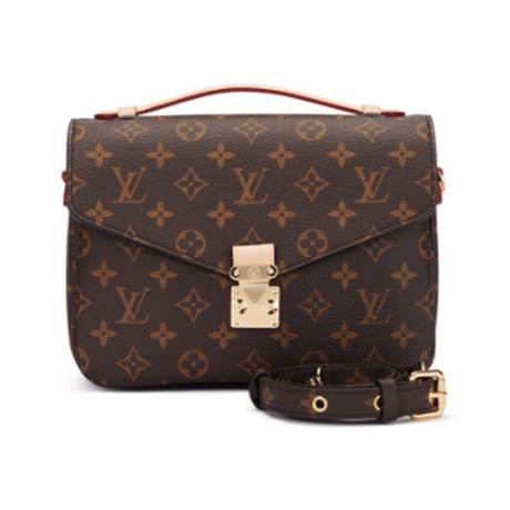 Louis Vuitton Pochette Métis, toile Monogram enduite Brown, doré