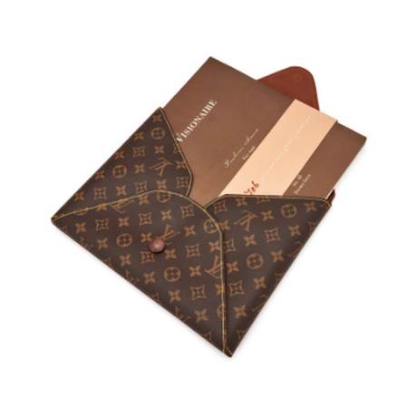 Louis Vuitton Portfolio Case & Visionaire 18 Fashion Special, toile Ebene Monogram enduite