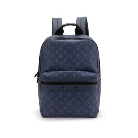 Louis Vuitton Sac à dos, cuir Monogram Shadow Navy Sprinter, Black Hardware