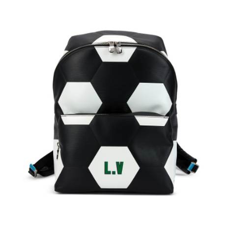 Louis Vuitton Sac à dos, Épi & cuir Black Fifa World Cup Apollo, argenté