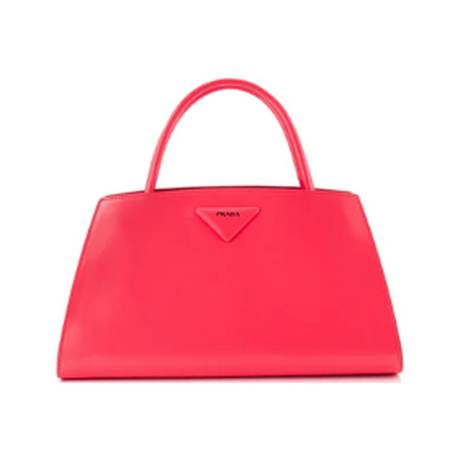 Prada Architectural Top Handle Large, cuir Spazzolato