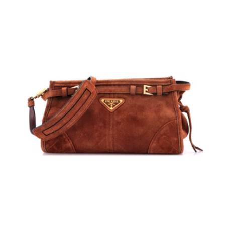 Prada Bonnie Small, daim