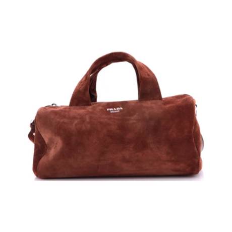 Prada Duffle Small, daim
