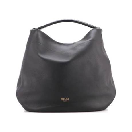 Prada Slouch Hobo Large, cuir