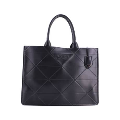 Prada Symbole Shopper Tote Large, cuir embossé