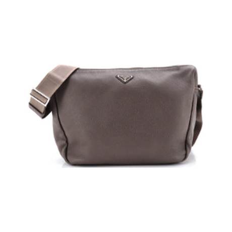 Prada Zip Shoulder Large, veau Daino