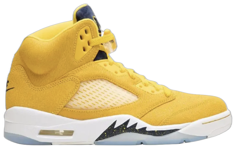 Jordan Air Jordan 5 Retro 'NCAA Pack-Michigan' Sample
