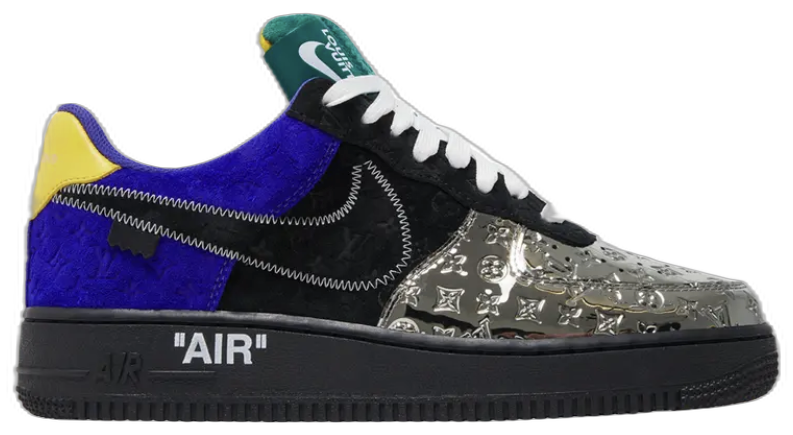 Nike Louis Vuitton x Nike Air Force 1 Low 'Multi-Color Patchwork'