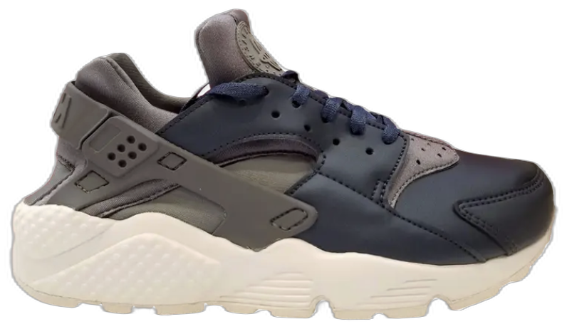 Nike Nike Wmns Air Huarache Run Premium 'Grey Navy'