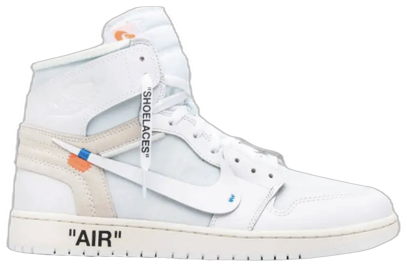 Jordan Off-White x Air Jordan 1 Retro High OG White ' Sample'