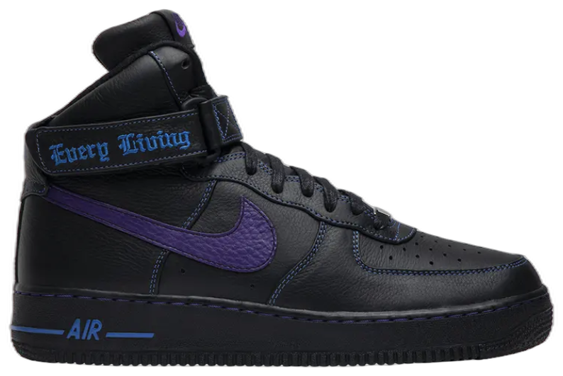 Nike Vlone x Nike Air Force 1 High 'Purple Swoosh' Sample